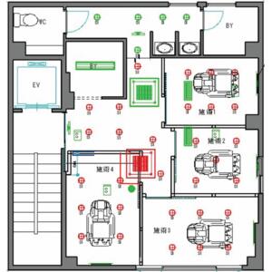 新橋 3階 アートメイク居抜き 造作無償の物件写真