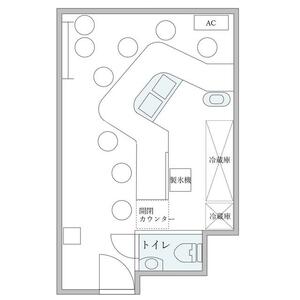 千歳烏山 3階 バー居抜き 什器備品付きの物件写真