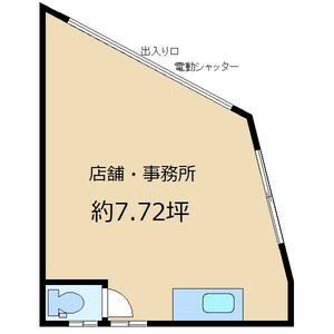 千歳烏山 1階 物販居抜き 駅前角地の物件写真