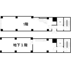 渋谷 高山ランド第１２ビル 地下1-1階 駅徒歩1分